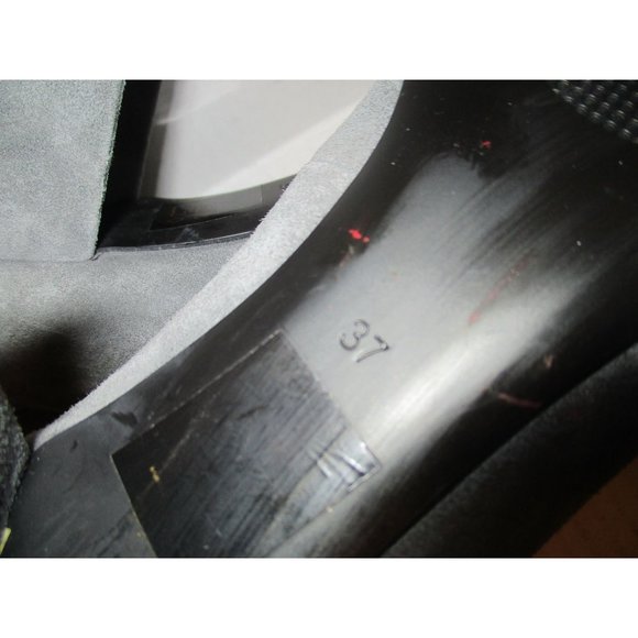 *Bruno Premi Gray Suede Ankle Strap Pointed Toe Pumps - Picture 9 of 9